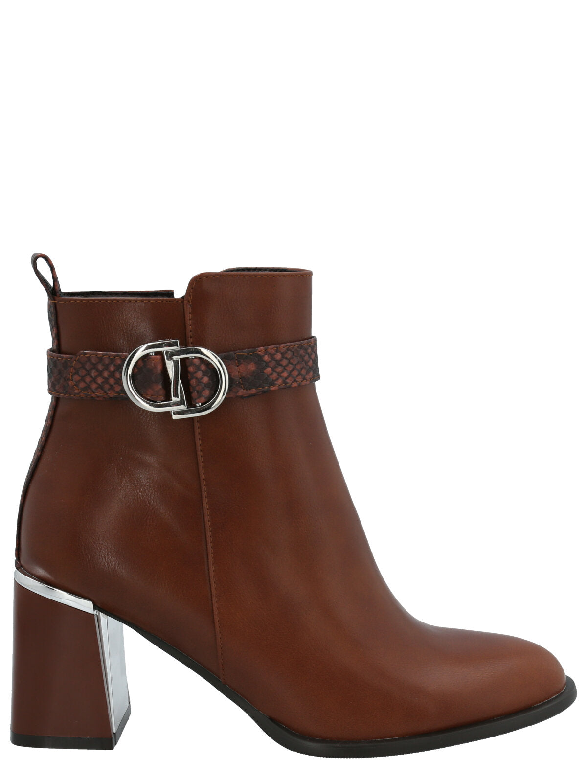 Botín Mujer Hex Café Azaleia