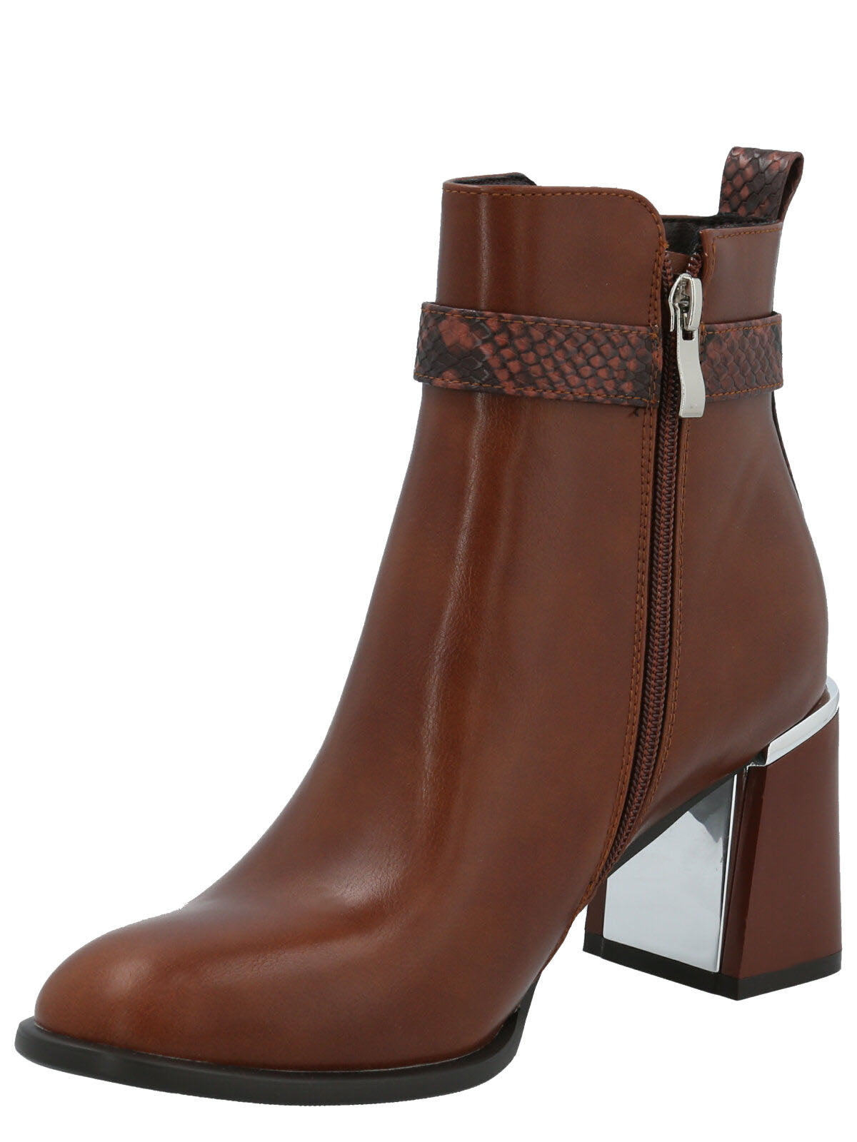 Botín Mujer Hex Café Azaleia