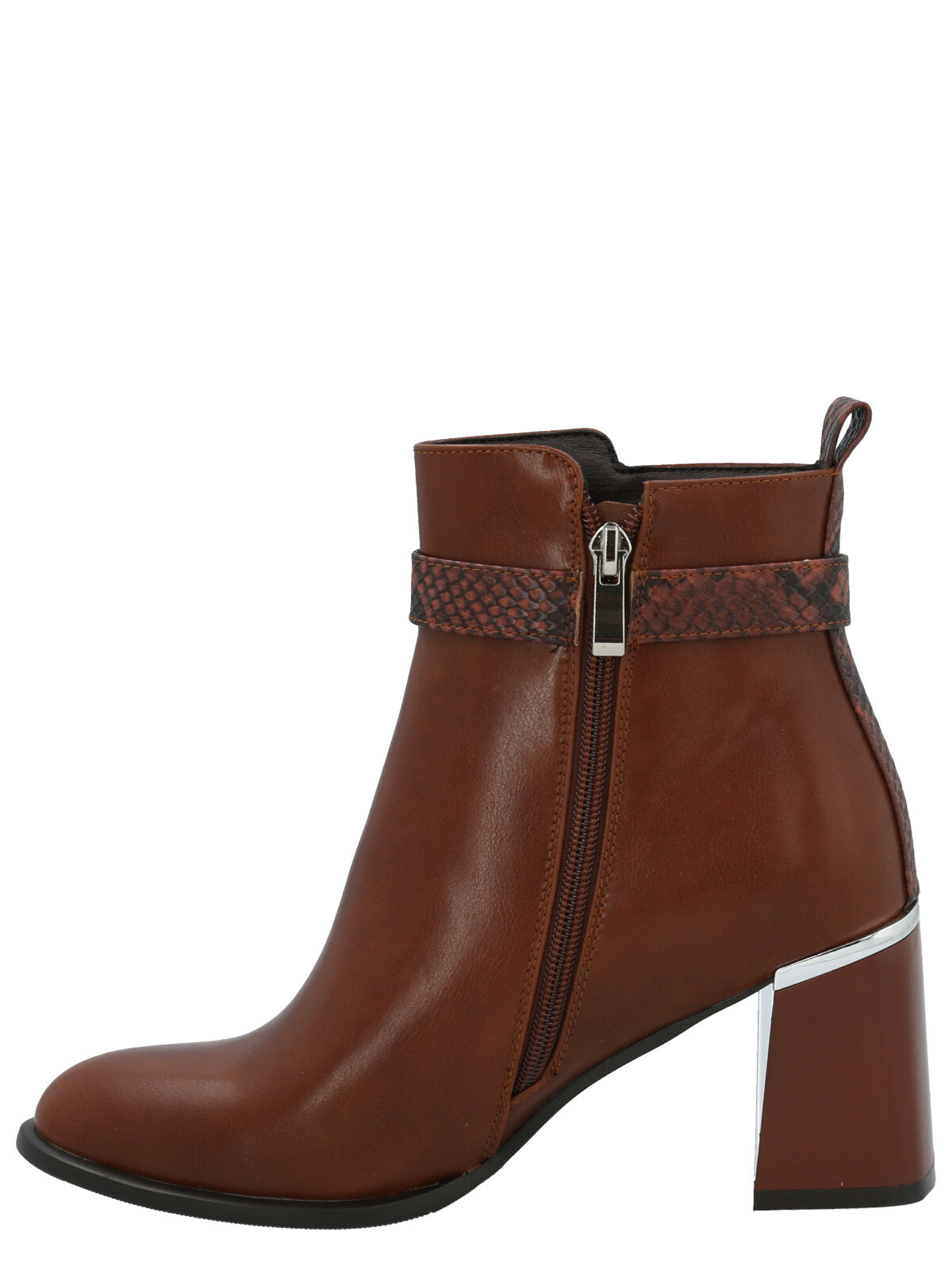 Botín Mujer Hex Café Azaleia