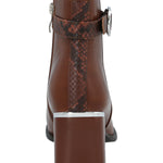 Botín Mujer Hex Café Azaleia