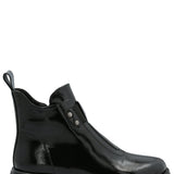 Botín Mujer Patent Negro Azaleia