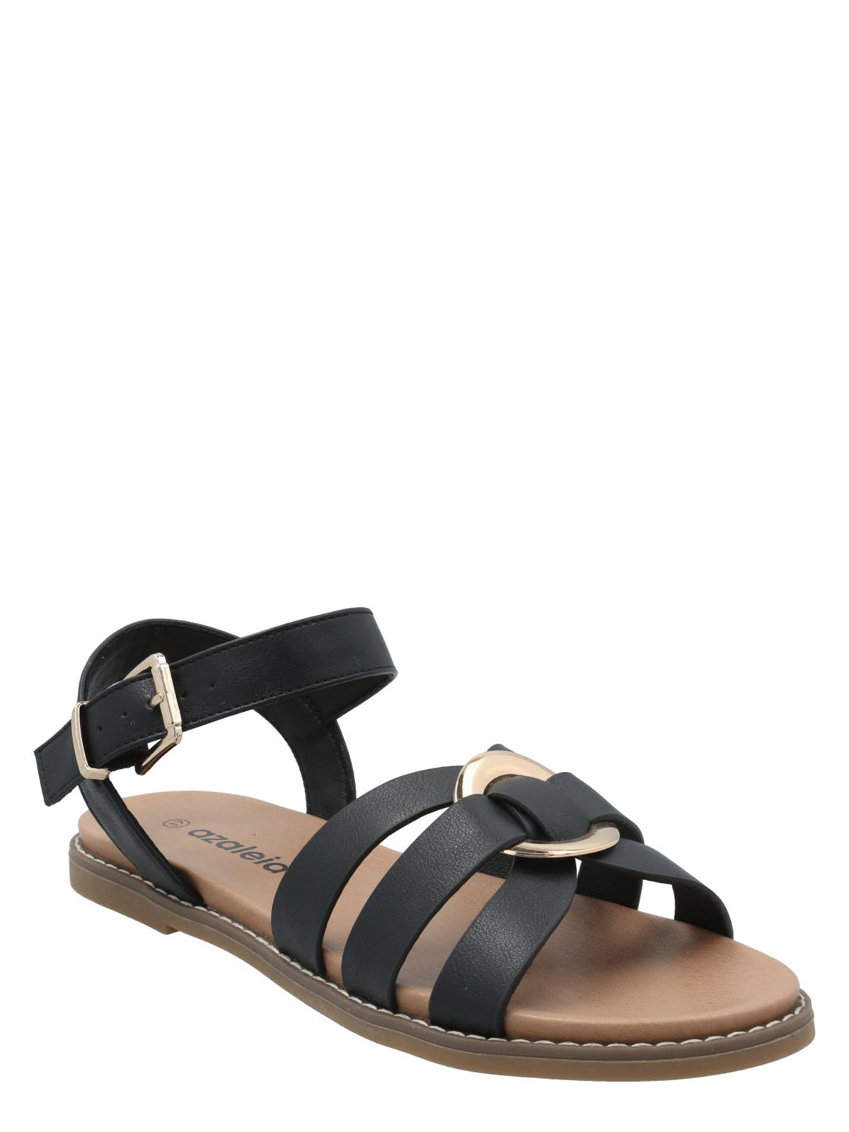 Sandalia Mujer Yona Negro Azaleia