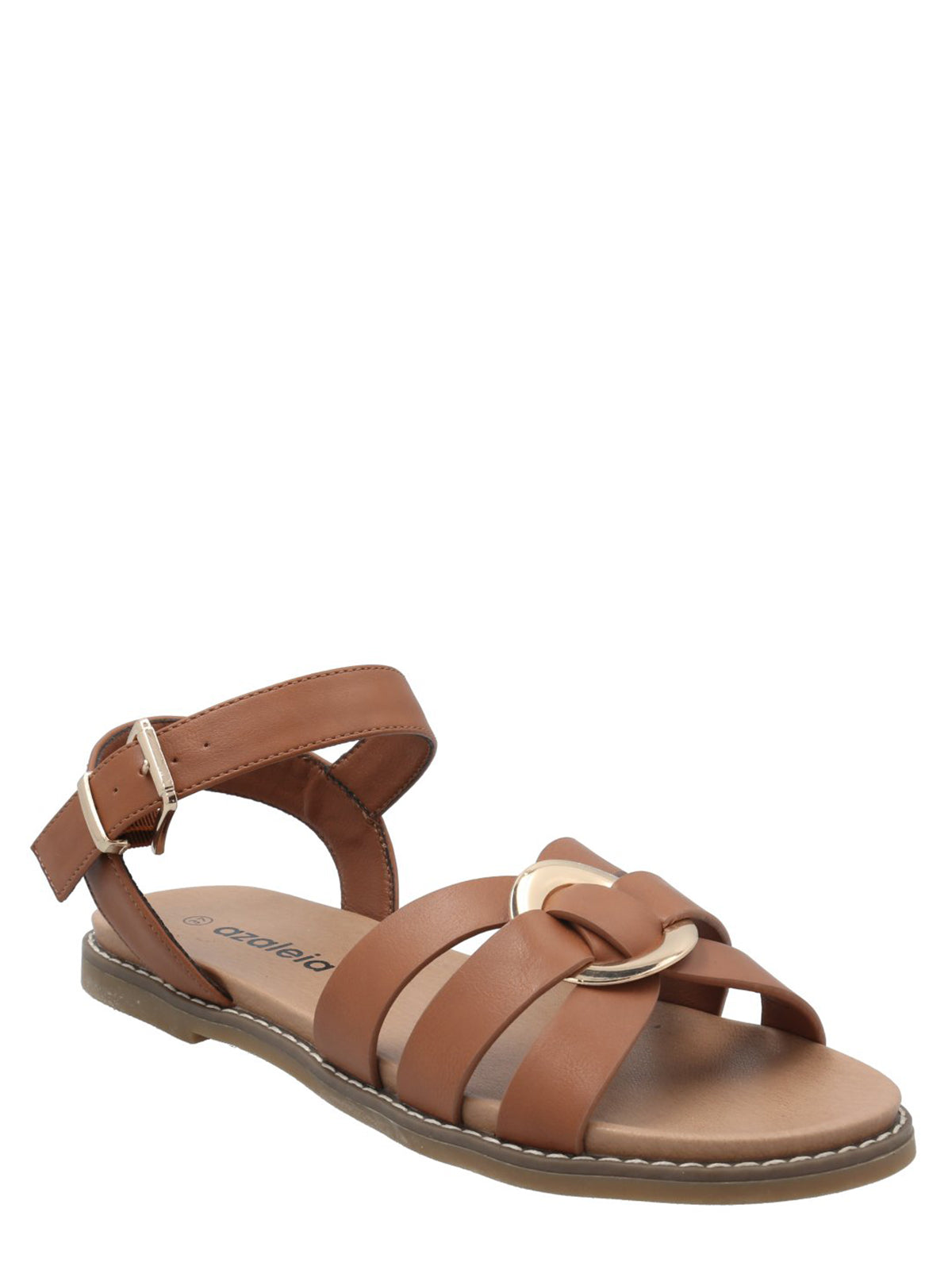 Sandalia Mujer Yona Cognac Azaleia