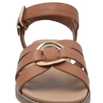 Sandalia Mujer Yona Cognac Azaleia