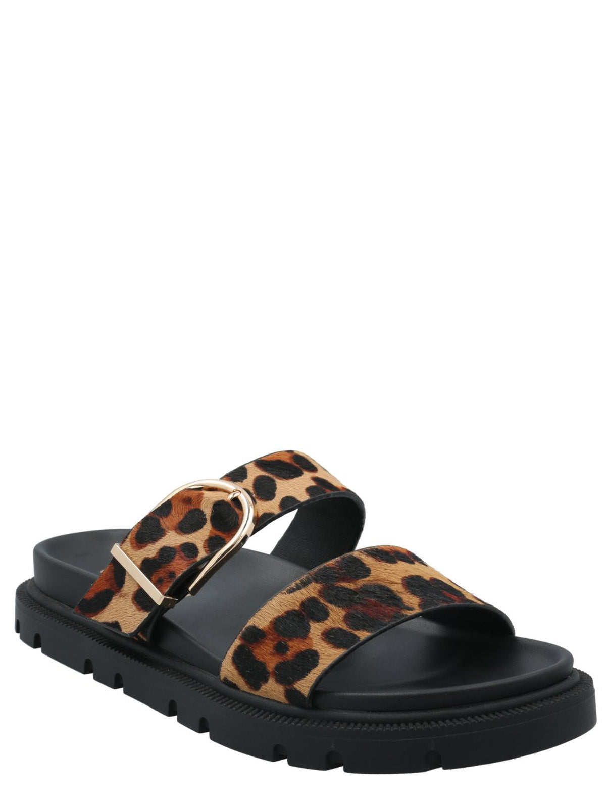 Sandalia Mujer Lia Leopardo Azaleia