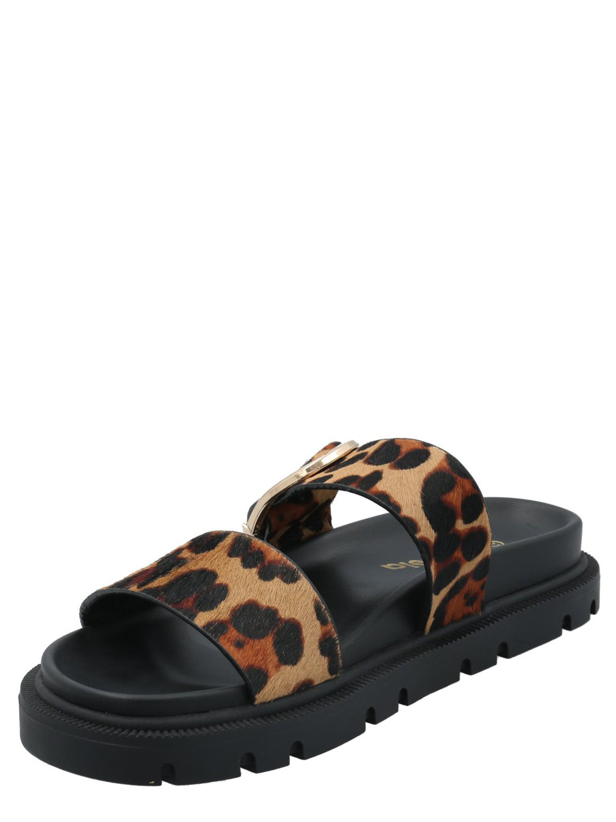 Sandalia Mujer Lia Leopardo Azaleia