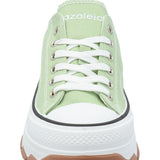 Zapatilla Mujer Rachel Verde Menta Azaleia