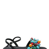 Sandalia Mujer Anneta Negro Azaleia