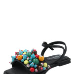 Sandalia Mujer Anneta Negro Azaleia