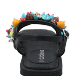 Sandalia Mujer Anneta Negro Azaleia