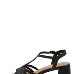 Sandalia Mujer Roma Negro Azaleia