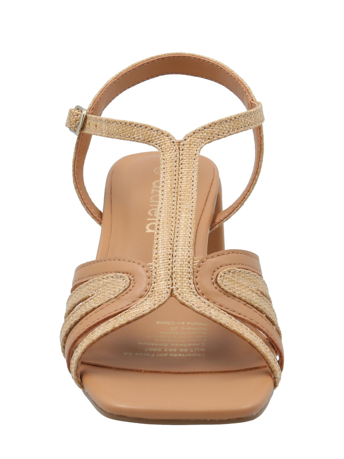 Sandalia Mujer Roma Natural Azaleia