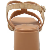 Sandalia Mujer Roma Natural Azaleia