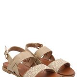 Sandalia Mujer Talma Natural Azaleia