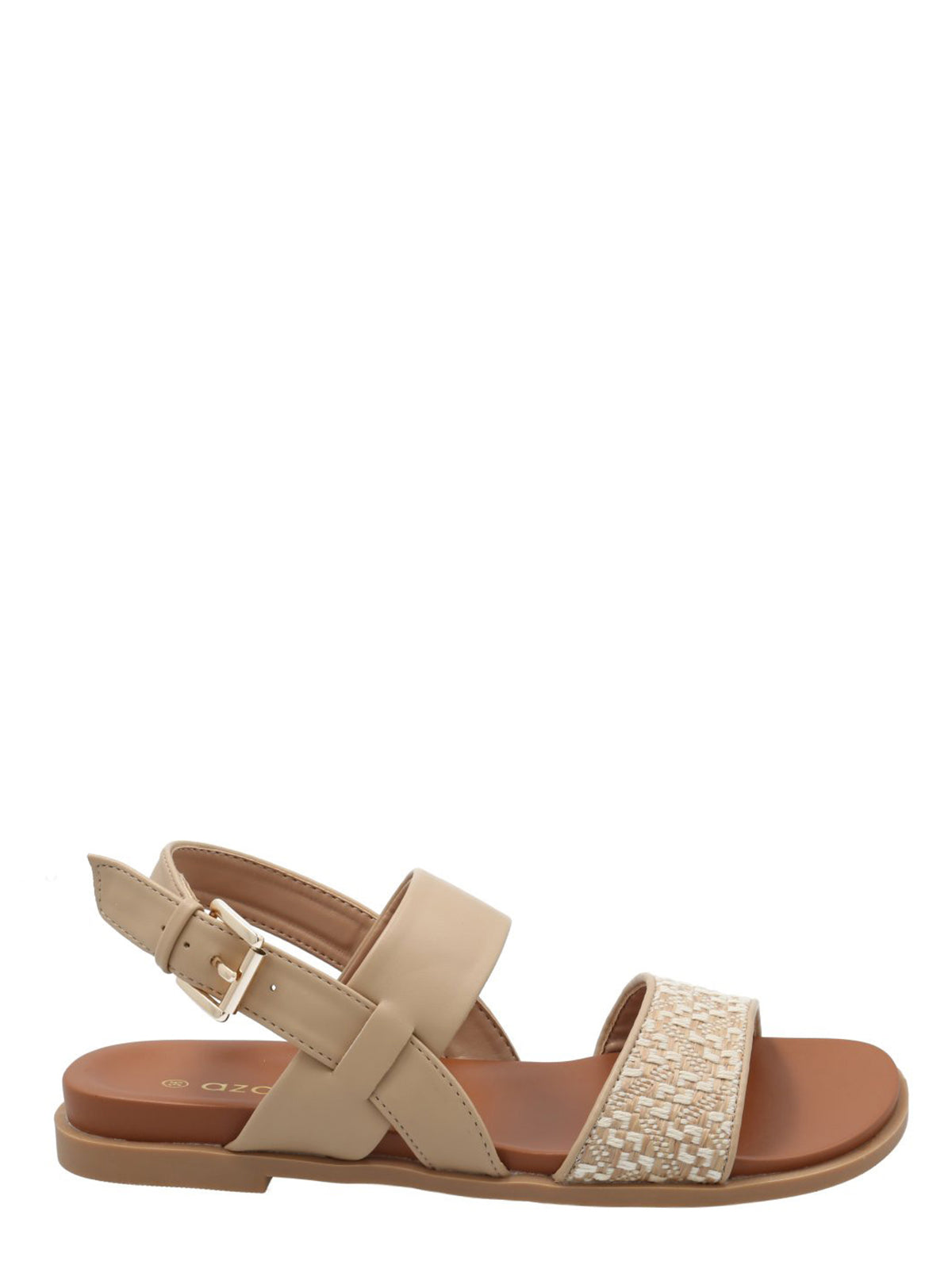 Sandalia Mujer Talma Natural Azaleia