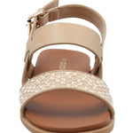 Sandalia Mujer Talma Natural Azaleia