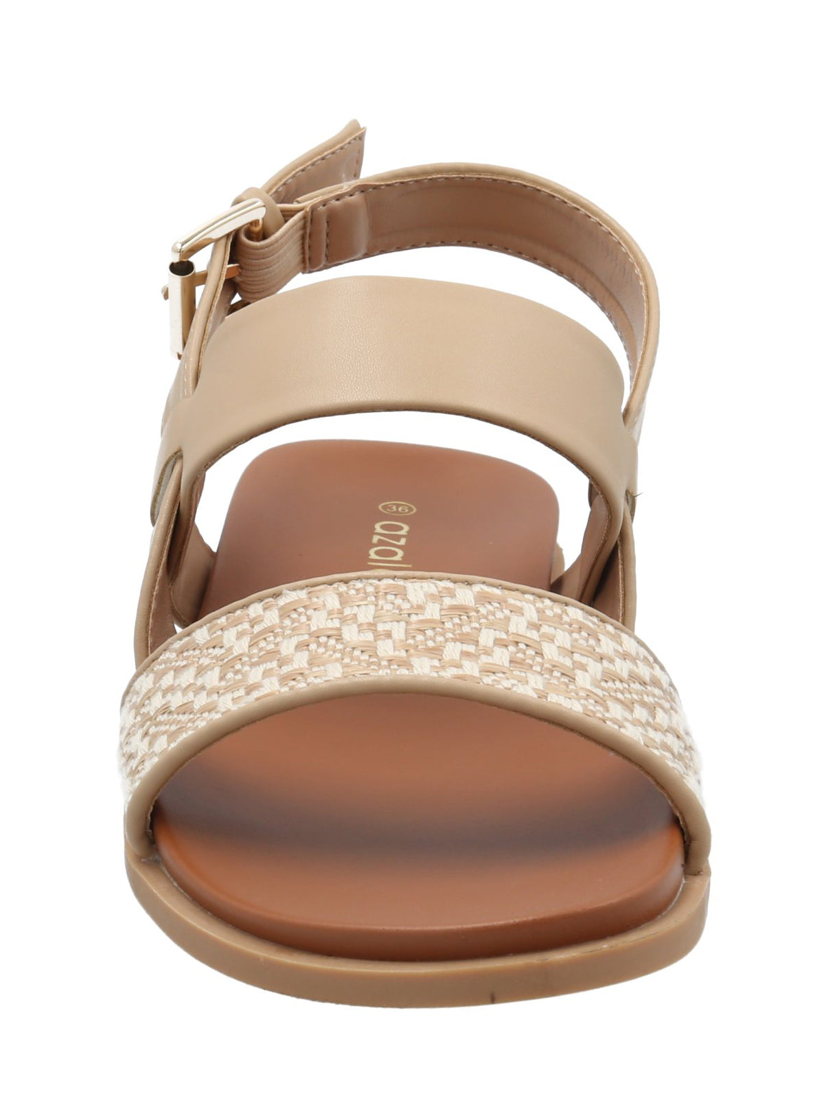 Sandalia Mujer Talma Natural Azaleia