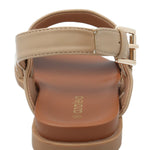 Sandalia Mujer Talma Natural Azaleia