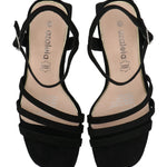 Sandalia Mujer Liron Negro Azaleia