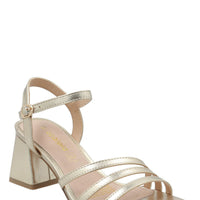 Sandalia Mujer Liron Dorado Azaleia