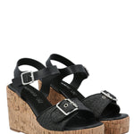 Sandalia Mujer Carlotta Negro Azaleia