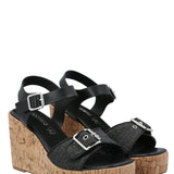 Sandalia Mujer Carlotta Negro Azaleia