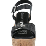 Sandalia Mujer Carlotta Negro Azaleia