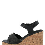 Sandalia Mujer Carlotta Negro Azaleia