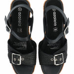 Sandalia Mujer Carlotta Negro Azaleia