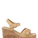 Sandalia Mujer Carlotta Natural Azaleia