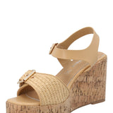 Sandalia Mujer Carlotta Natural Azaleia