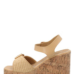 Sandalia Mujer Carlotta Natural Azaleia