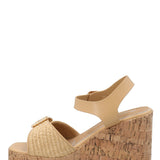 Sandalia Mujer Carlotta Natural Azaleia