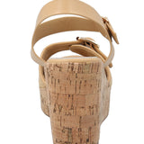 Sandalia Mujer Carlotta Natural Azaleia