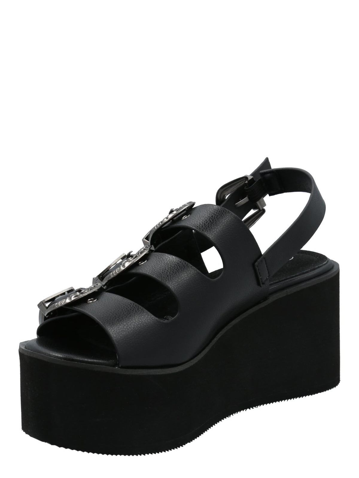Sandalia Mujer Lola Negro Azaleia