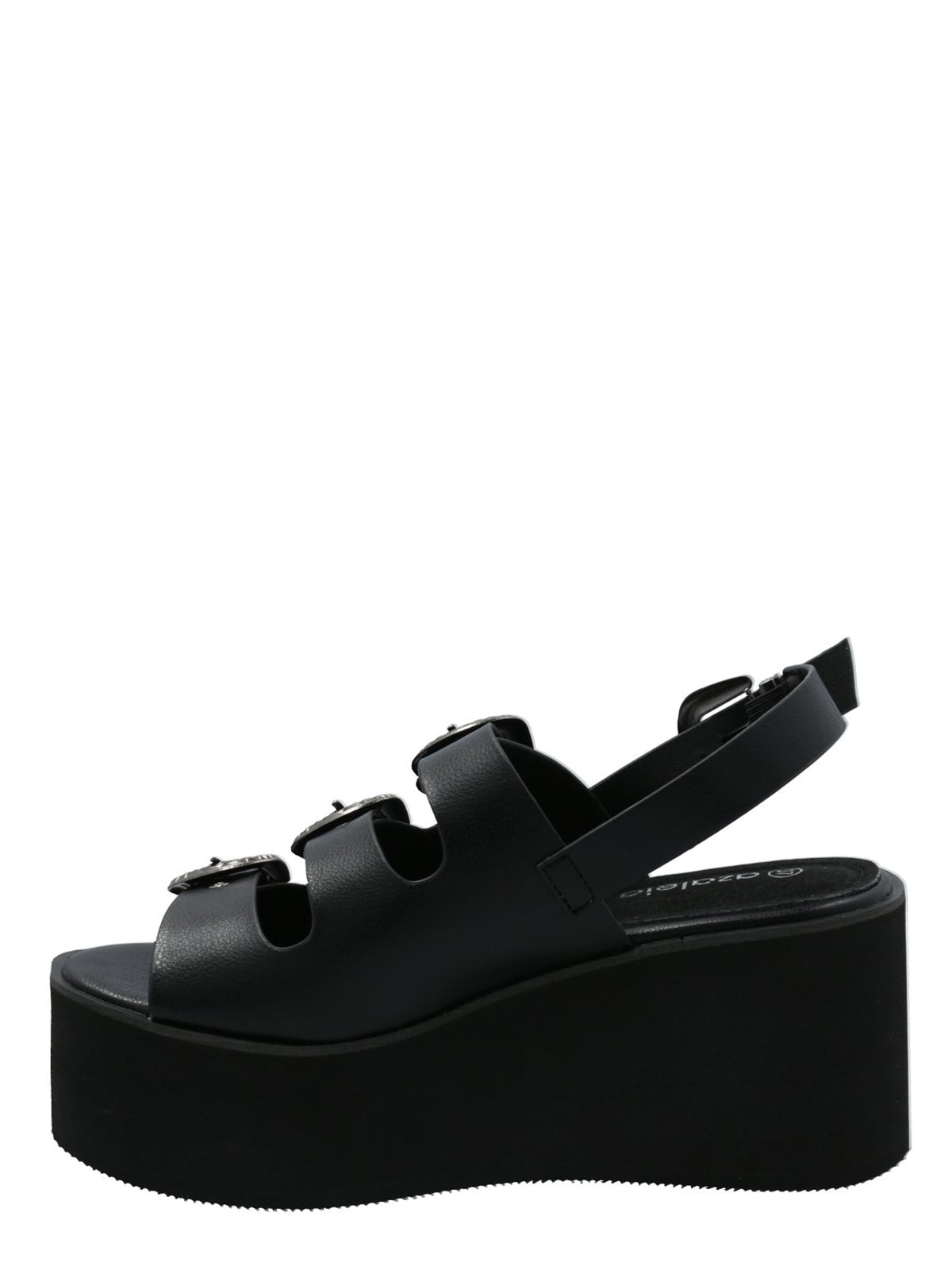 Sandalia Mujer Lola Negro Azaleia