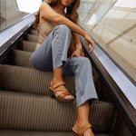 Sandalia Mujer Milan 2 Cognac Azaleia