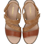Sandalia Mujer Milan 2 Cognac Azaleia