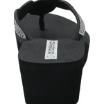 Hawaiana Mujer Rosella Negro /Blanco Azaleia