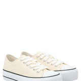 Zapatilla Mujer Sami Beige Azaleia