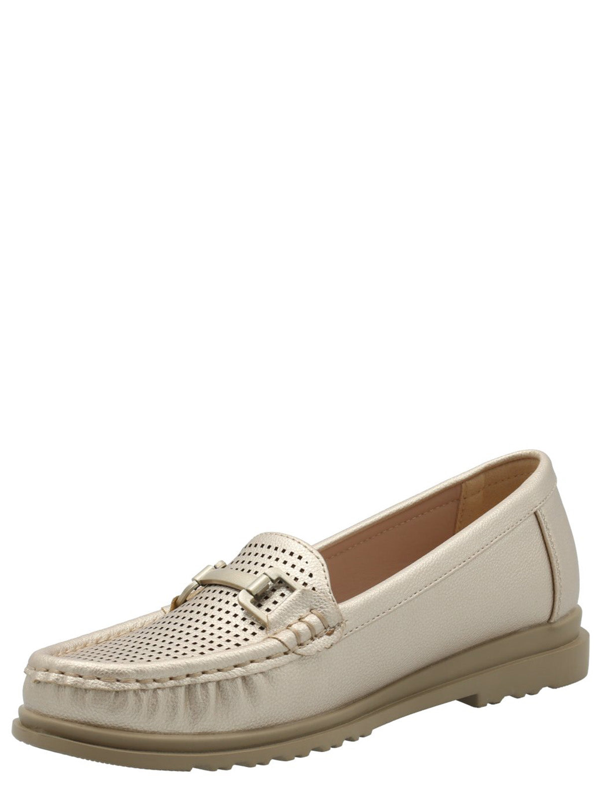 Zapato Mujer Hila Dorado Azaleia