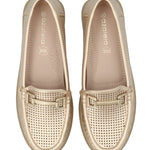 Zapato Mujer Hila Dorado Azaleia