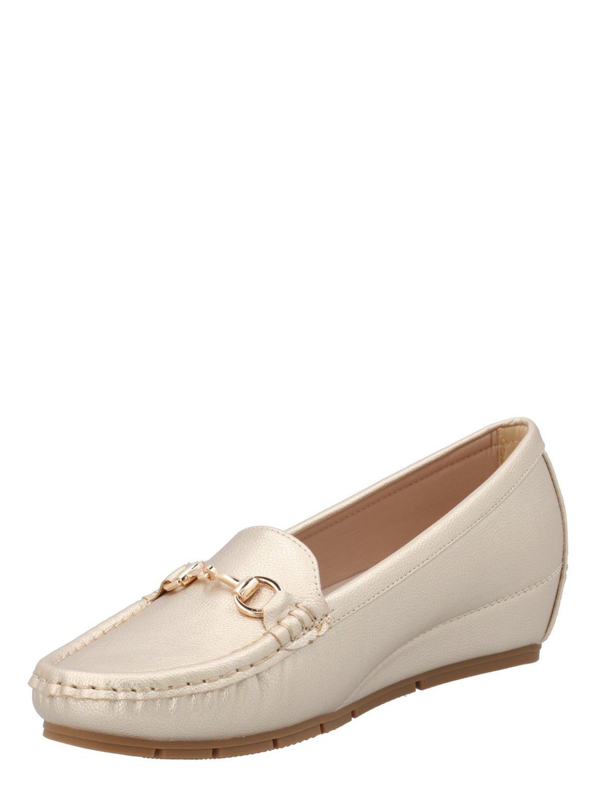 Zapato Mujer Devira Dorado Azaleia