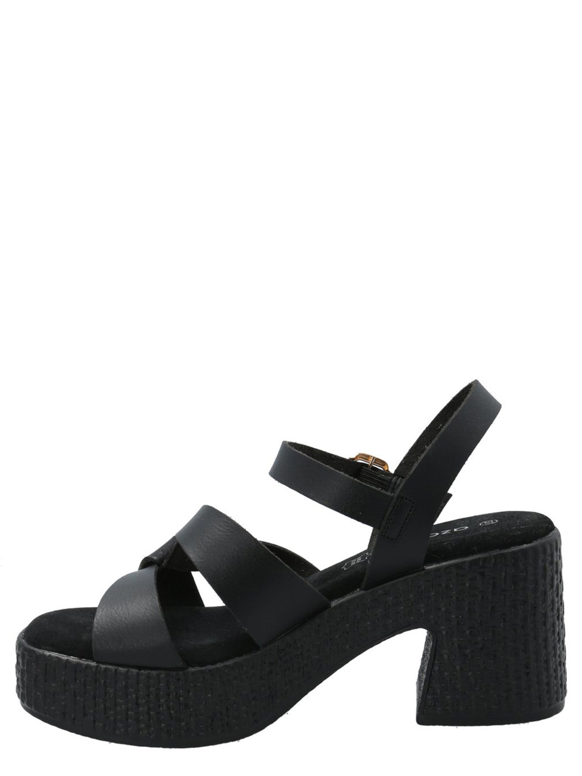 Sandalia Mujer Julia Negro Azaleia