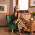 Sandalia Mujer Julia Café Azaleia