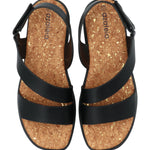 Sandalia Mujer Orazia 2 Negro Azaleia