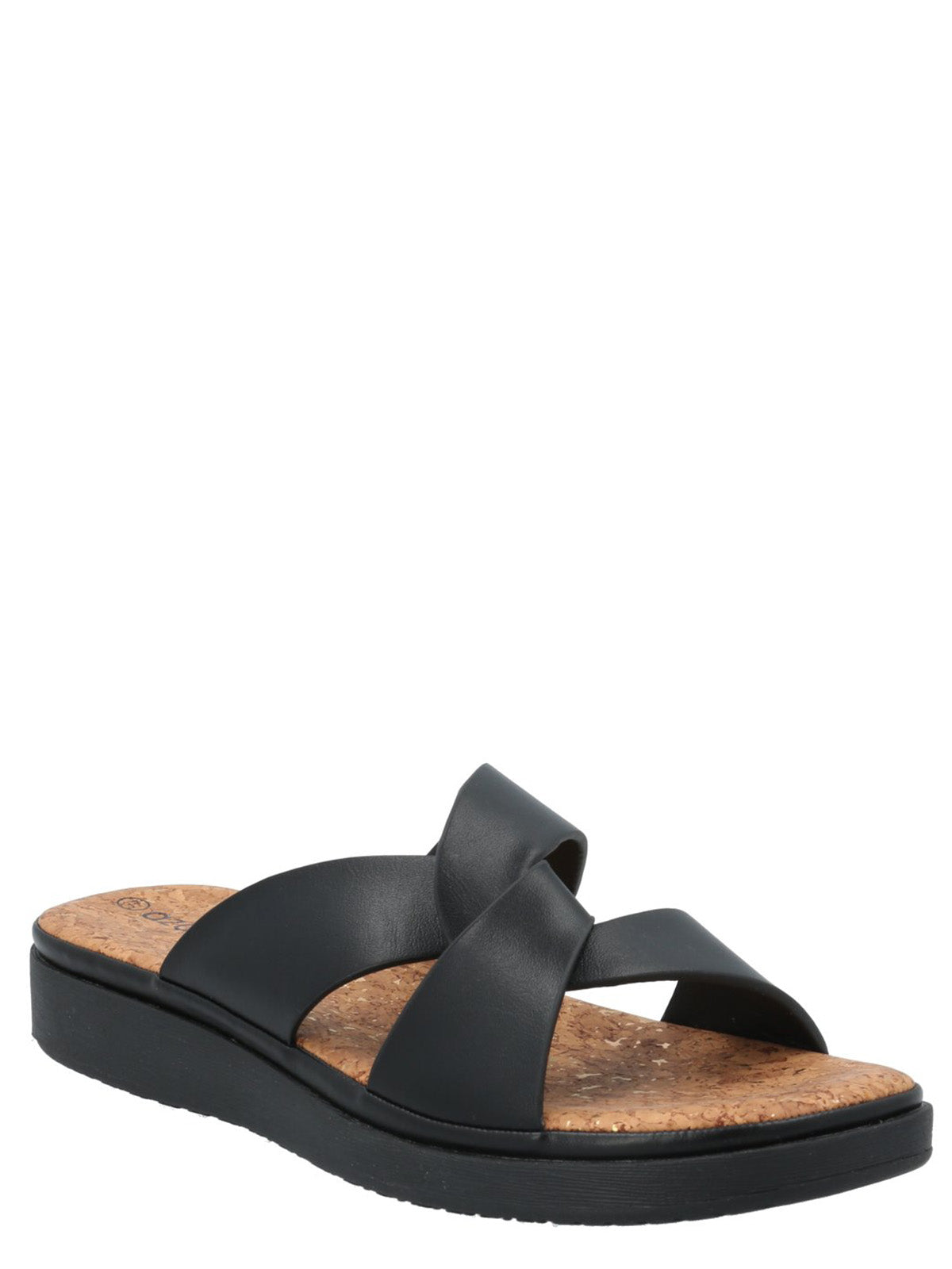 Sandalia Mujer Orquidea Negro Azaleia