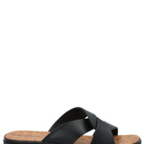 Sandalia Mujer Orquidea Negro Azaleia