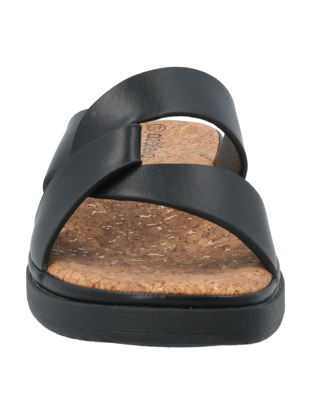 Sandalia Mujer Orquidea Negro Azaleia