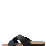 Sandalia Mujer Orquidea Negro Azaleia